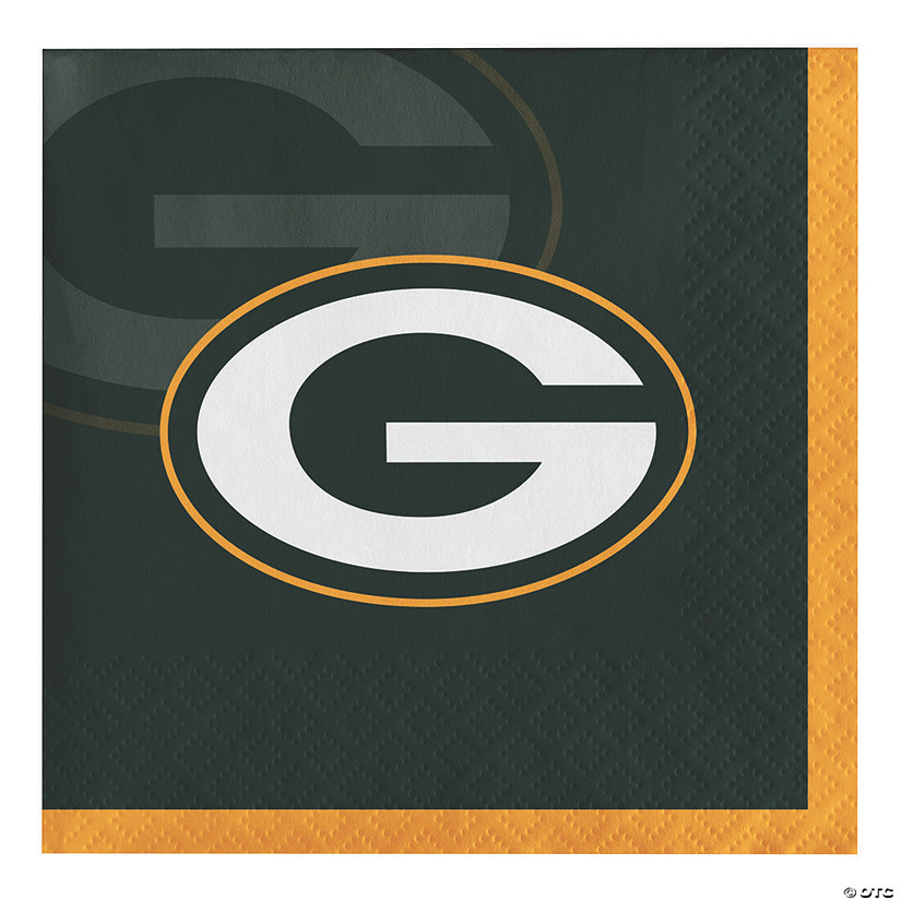 NFL Green Bay Packers Beverage Napkins 48 Count Image