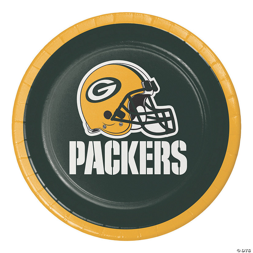 Nfl Green Bay Packers Paper Dessert Plates - 24 Ct. Image