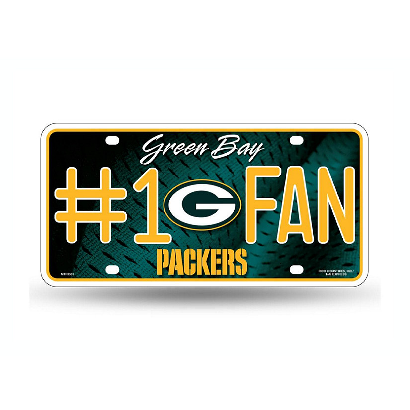 NFL Greenbay Packers License Plate Image