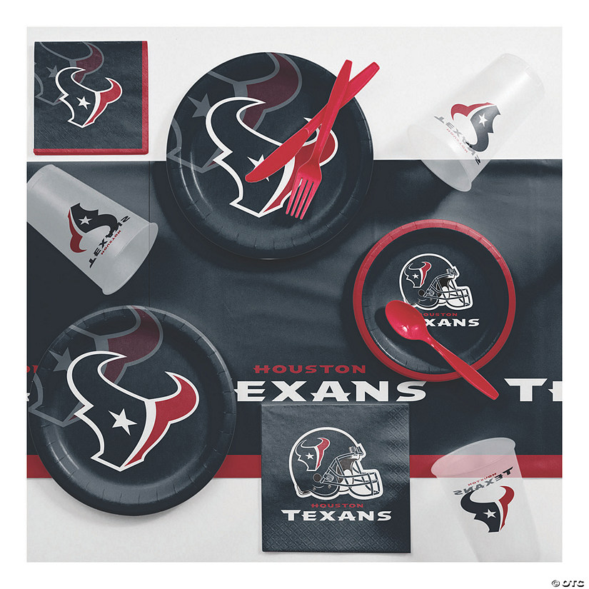 Nfl Houston Texans Game Day Party Supplies Kit Image