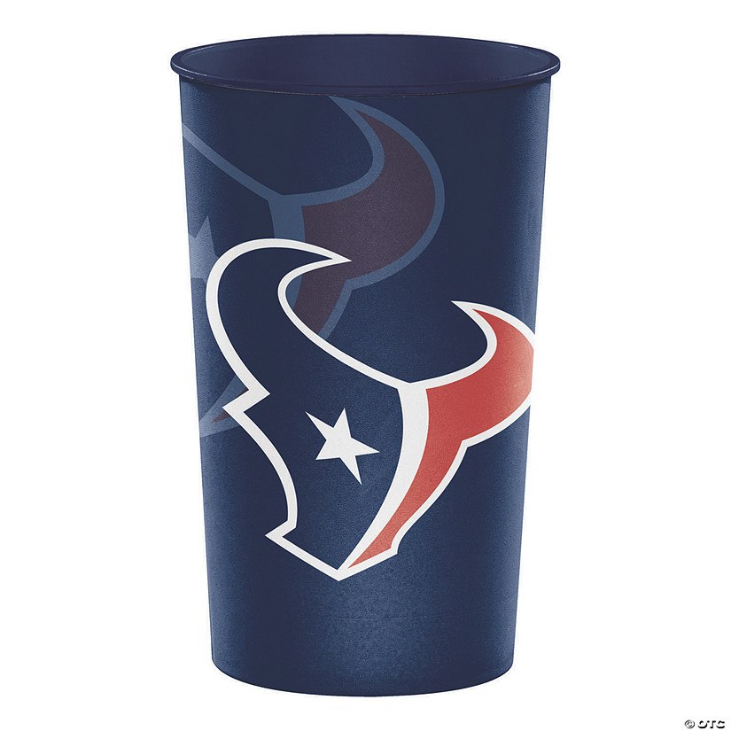 Nfl Houston Texans Souvenir Plastic Cups - 8 Ct. Image