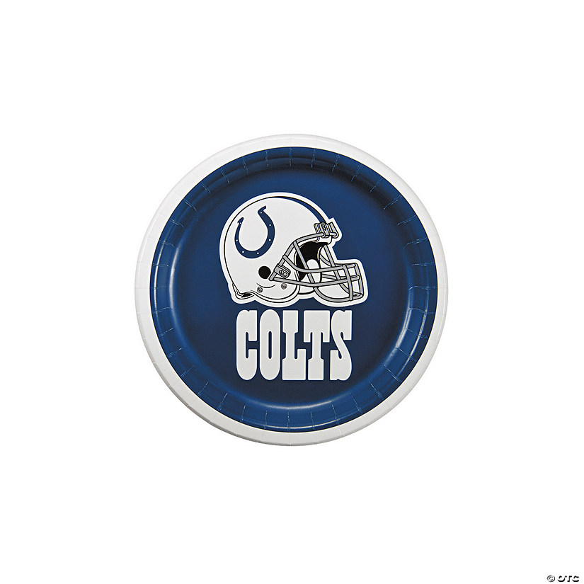NFL® Indianapolis Colts™ Paper Dessert Plates - 8 Ct. - Discontinued