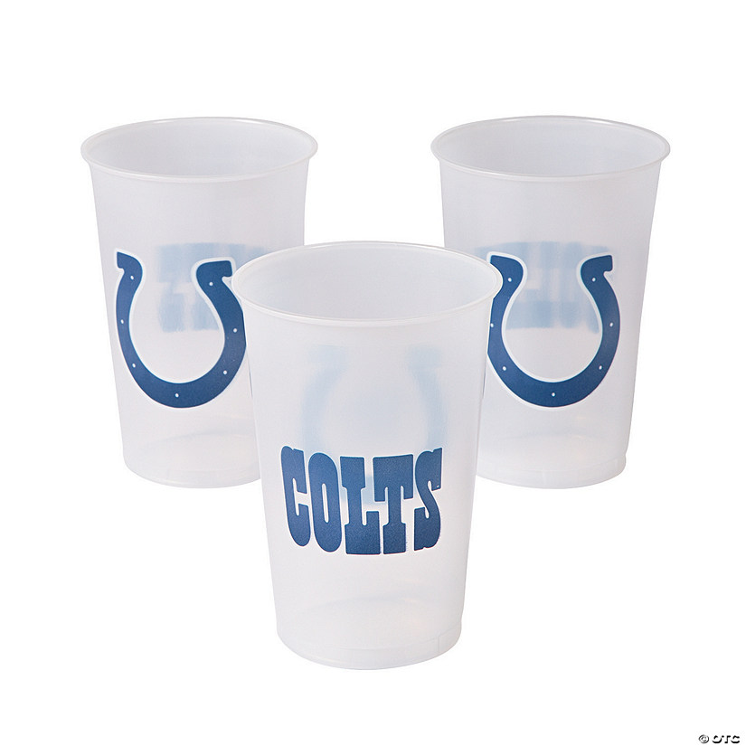NFL® Indianapolis Colts Plastic Cups Oriental Trading