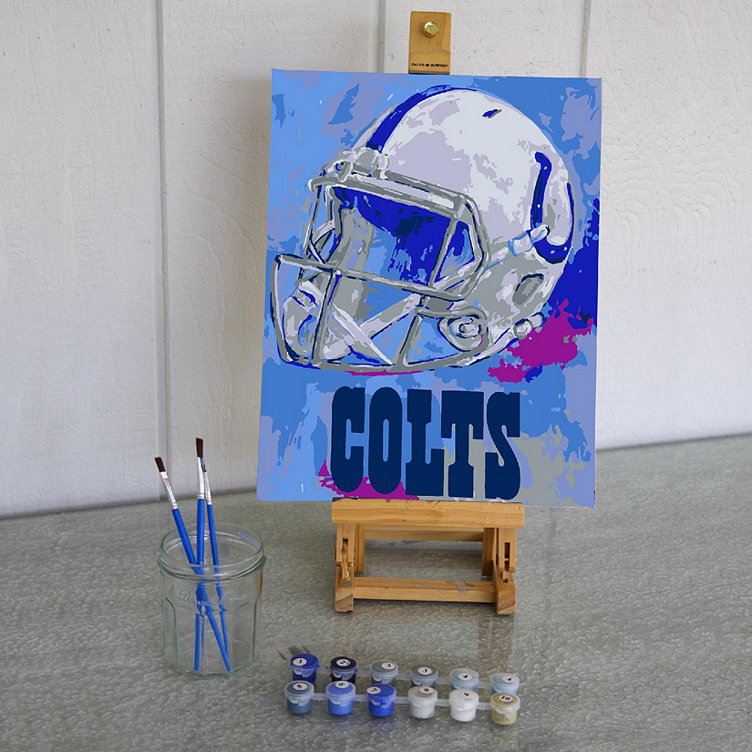 NFL Indianapolis Colts Team Pride Paint by Number Craft Kit, 1 ct