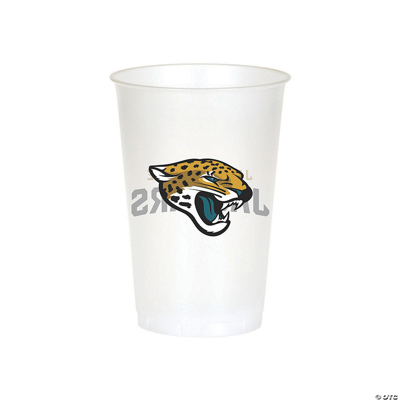 Nfl Jacksonville Jaguars Plastic Cups - 24 Ct. Image