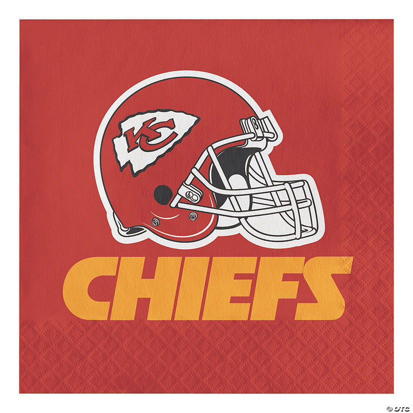 NFL Kansas City Chiefs Napkins 48 Count Image