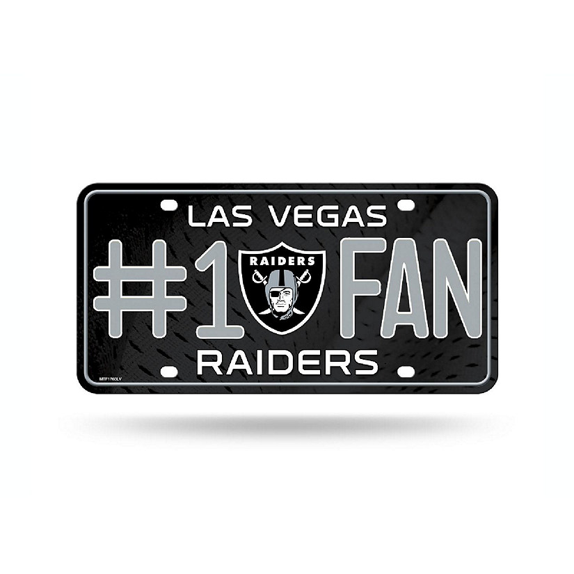 NFL Las Vegas Raiders License Plate Image