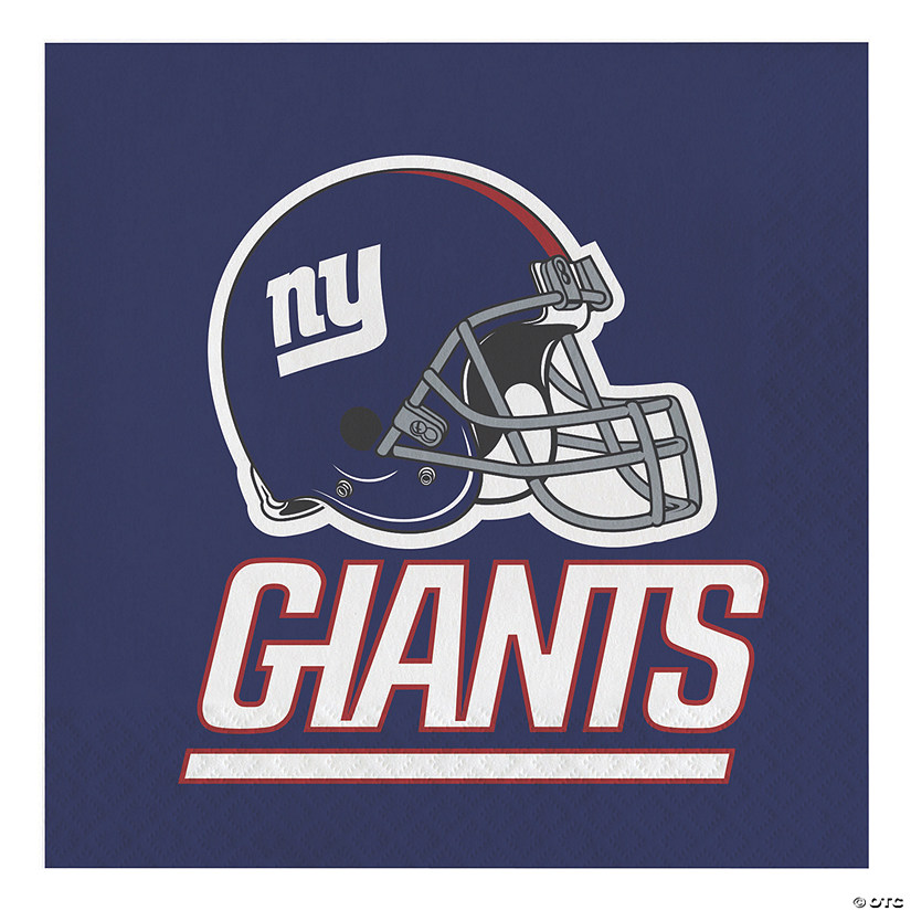 NFL New York Giants Napkins 48 Count Image