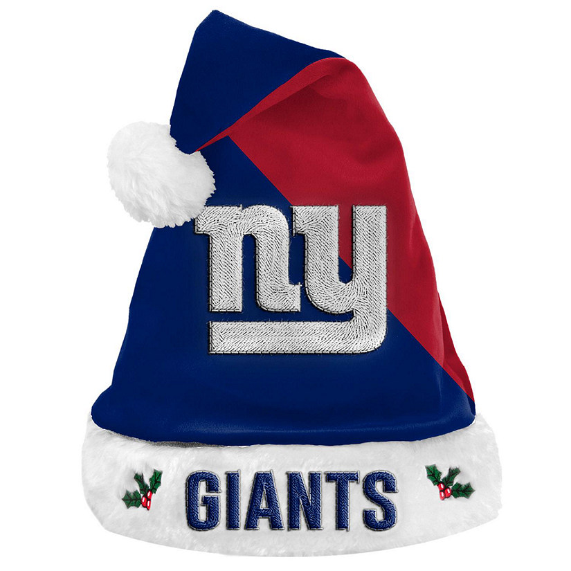 NFL New York Giants Santa Hat , One-size