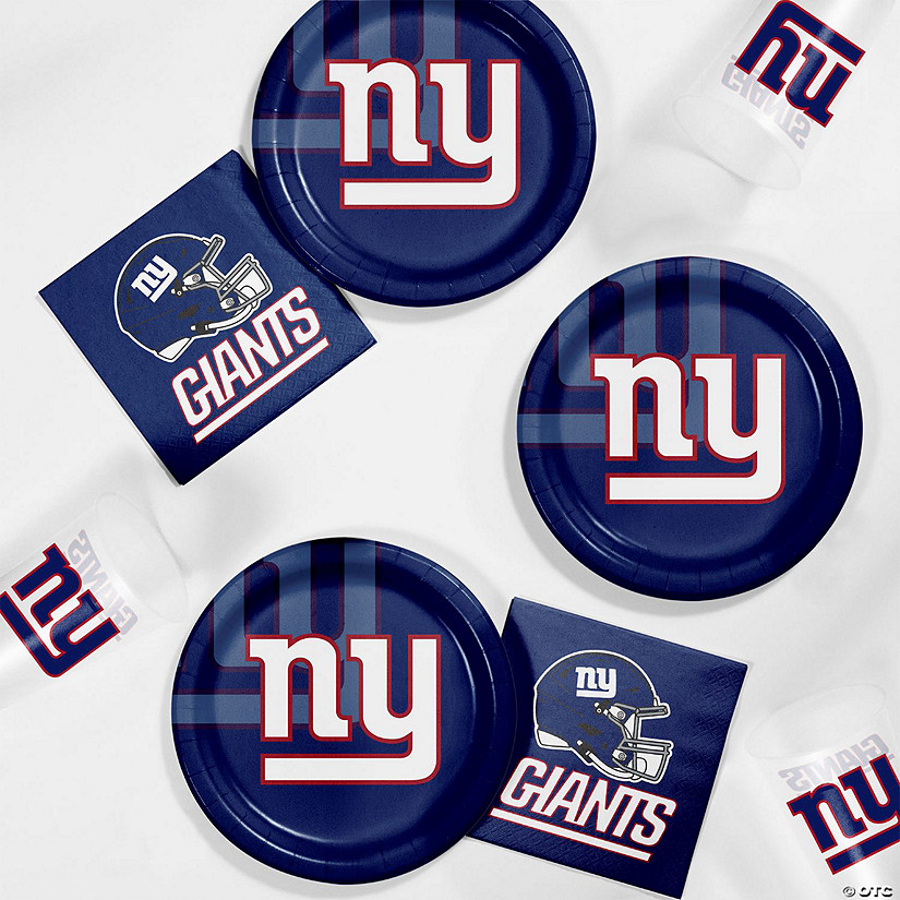 NFL New York Giants Tailgating Kit For 8 Guests Oriental Trading
