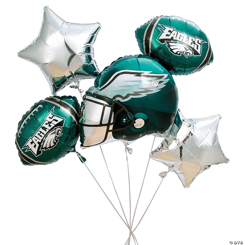 NFL&#174; Philadelphia Eagles&#8482; Mylar Balloons - 5 Pc. Image