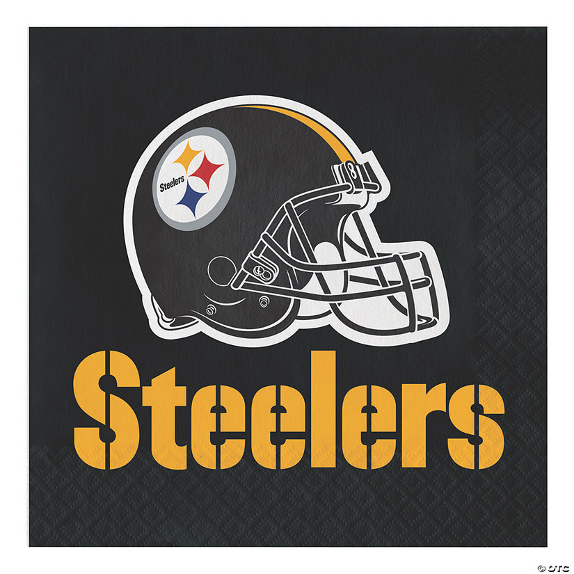 Nfl Pittsburgh Steelers Napkins 48 Count Image