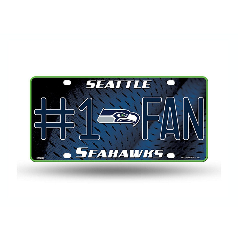 NFL Seattle Seahawks License Plate Image