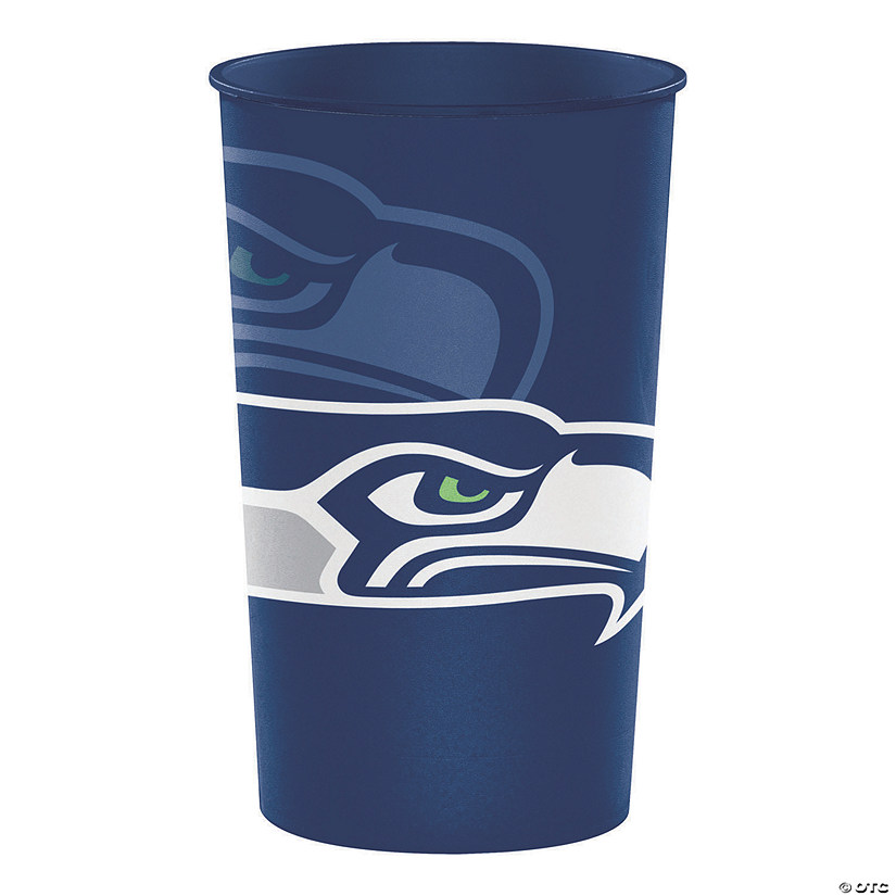 Nfl Seattle Seahawks Souvenir Plastic Cups - 8 Ct. Image