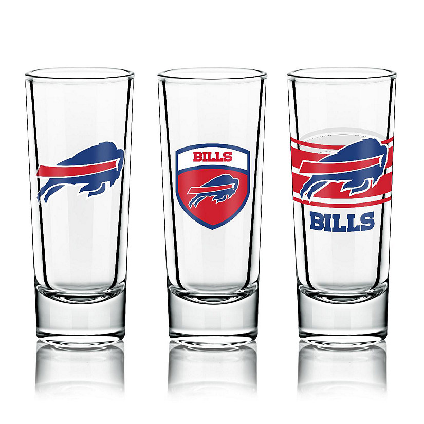 NFL Shot Glasses 6 Pack Set Buffalo Bills Oriental Trading