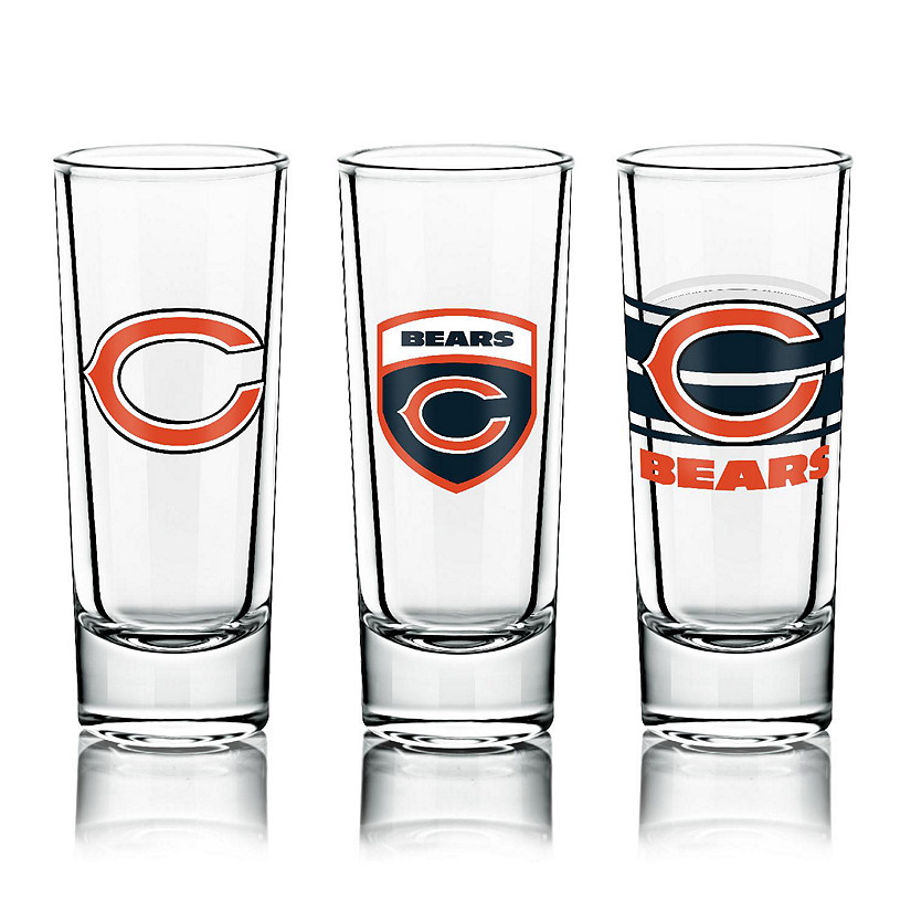 NFL Shot Glasses 6 Pack Set - Chicago Bears Image