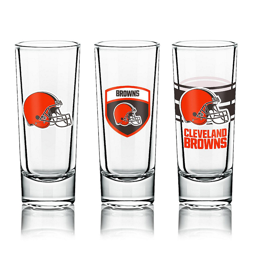 NFL Shot Glasses 6 Pack Set - Cleveland Browns Image