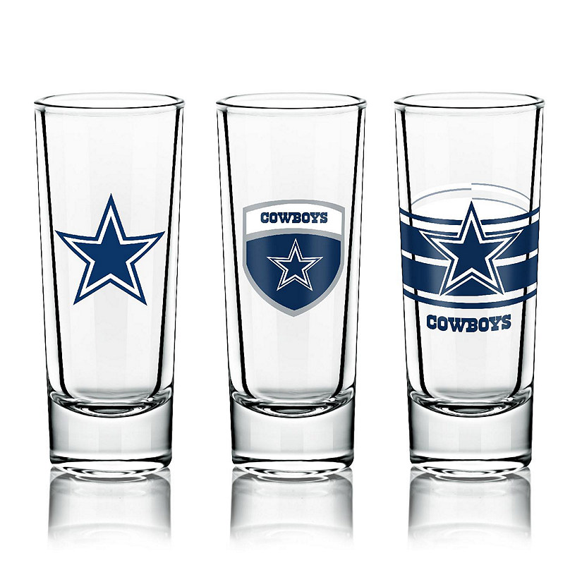NFL Shot Glasses 6 Pack Set - Dallas Cowboys Image