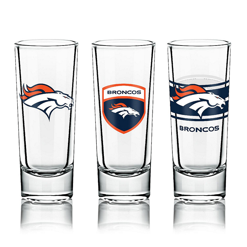 NFL Shot Glasses 6 Pack Set - Denver Broncos Image