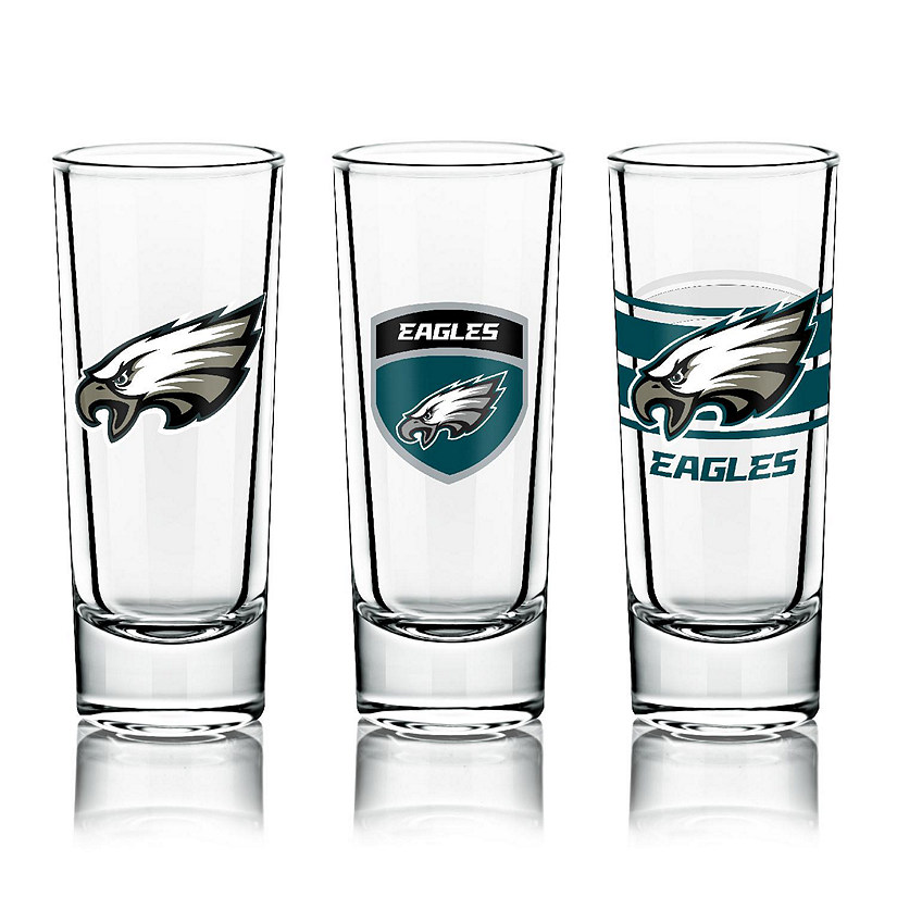 NFL Shot Glasses 6 Pack Set Philadelphia Eagles Oriental Trading