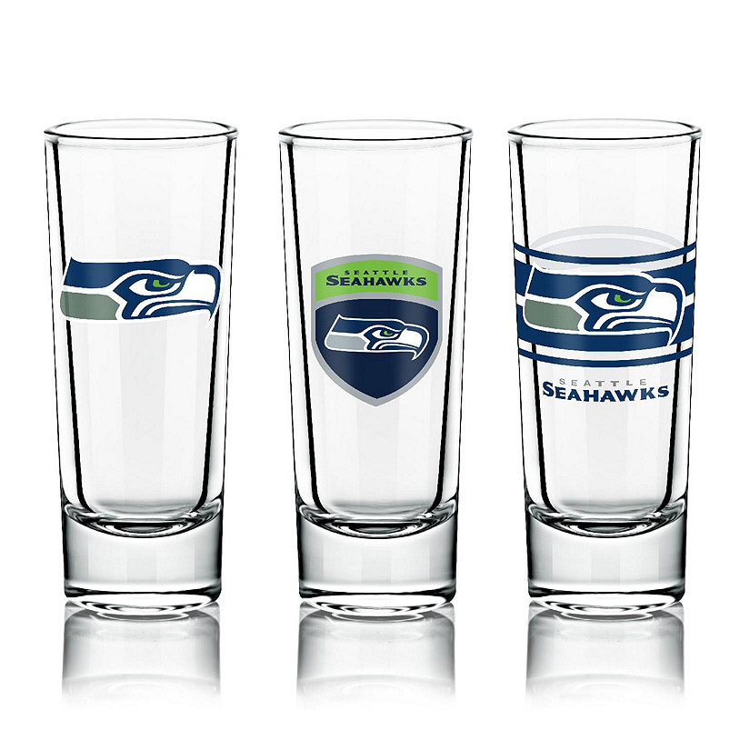NFL Shot Glasses 6 Pack Set - Seattle Seahawks Image
