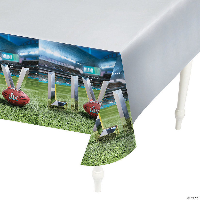 Nfl Super Bowl Liv Plastic Tablecloth Oriental Trading