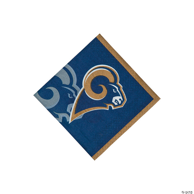 NFL<sup>&#174;</sup> Los Angeles Rams&#8482; Beverage Napkins - 16 Pc. Image