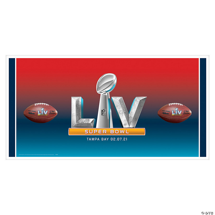 NFL® Super Bowl LV Banner Oriental Trading
