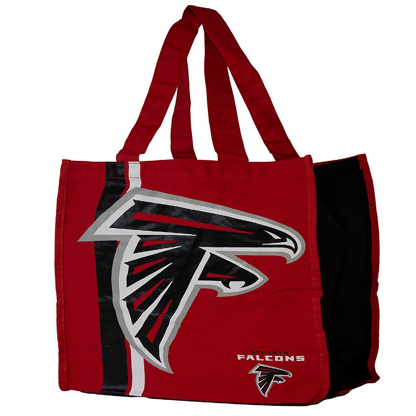 NFL Team Logo Reusable  Atlanta Falcons Tote Grocery Tote Shopping Bag Image