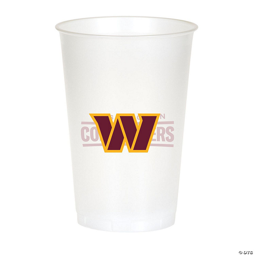 NFL Washington Commanders Plastic Cups, 24 ct Image