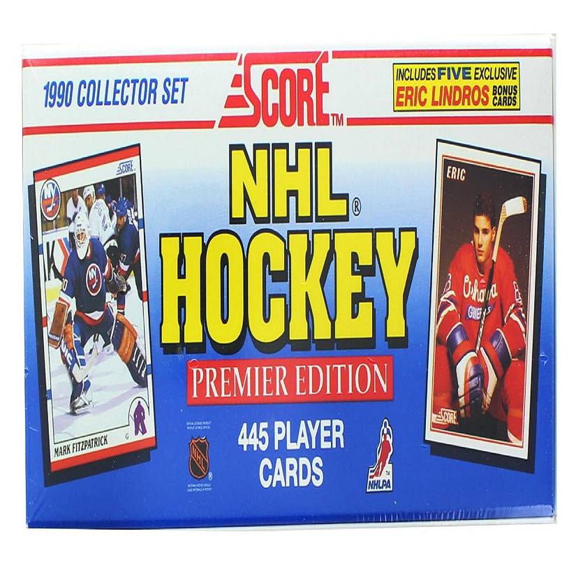 NHL 1990-91 Score Hockey Factory Set  445 Cards Image