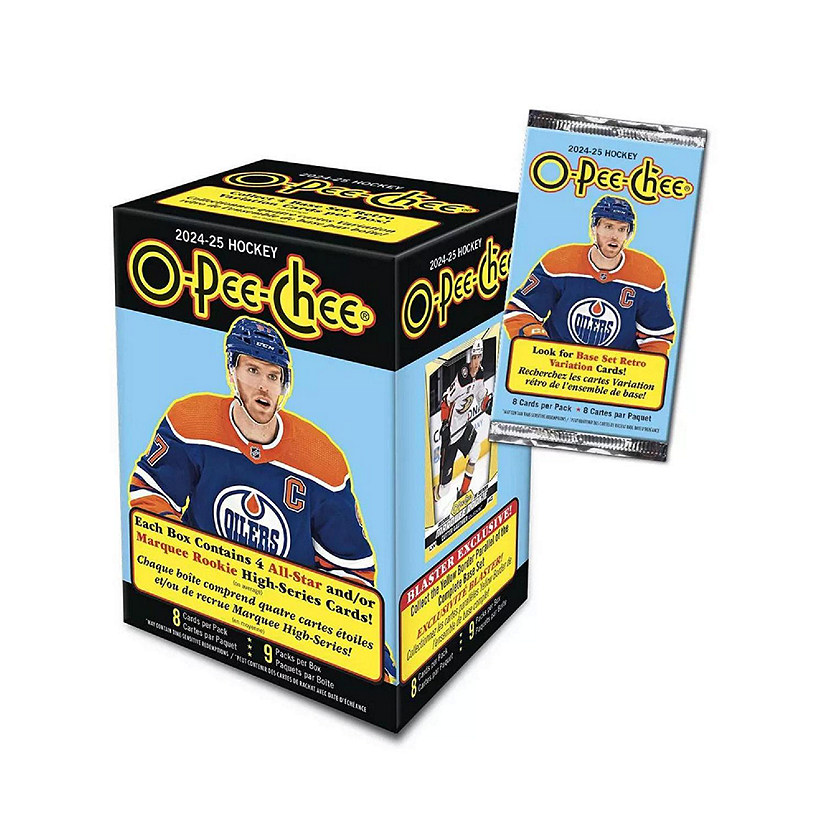 NHL 2024-25 O-Pee-Chee Blaster Box  9 Packs Image
