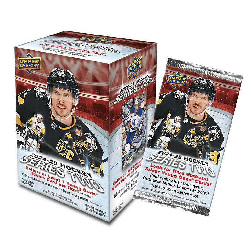NHL 2024-25 Upper Deck Series 2 Blaster Box  4 Packs Image