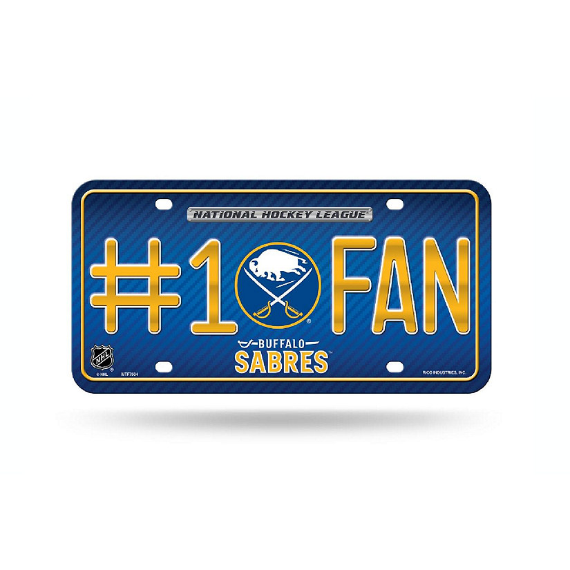 NHL Buffalo Sabres License Plate Image