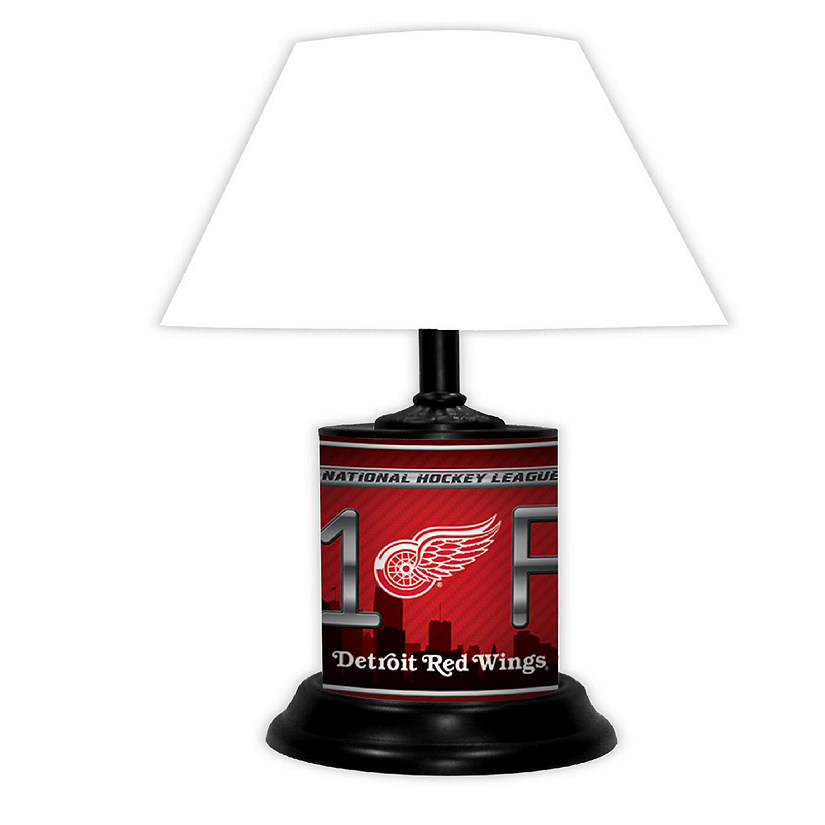 NHL Desk Lamp Detroit Red Wings Image