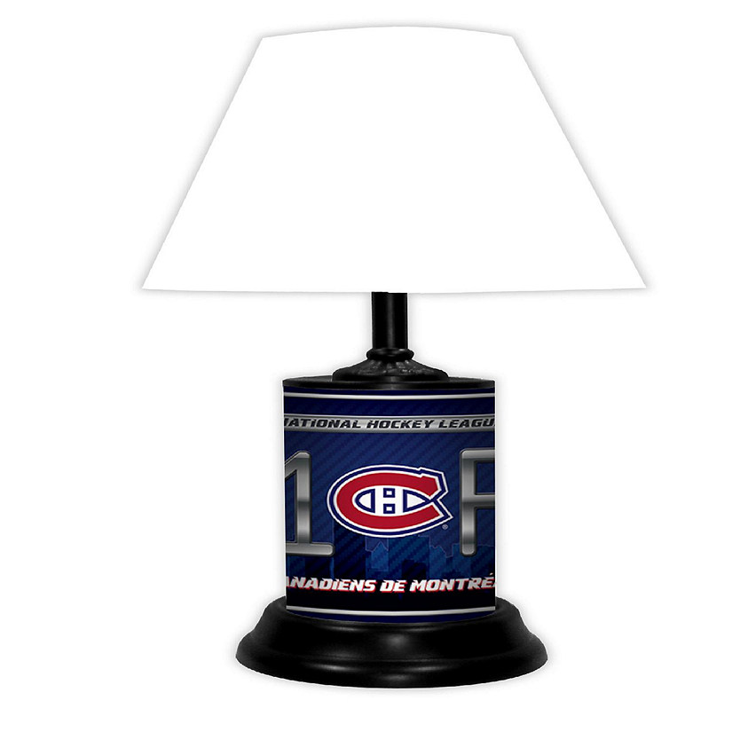 NHL Desk Lamp Montreal Canadians Image