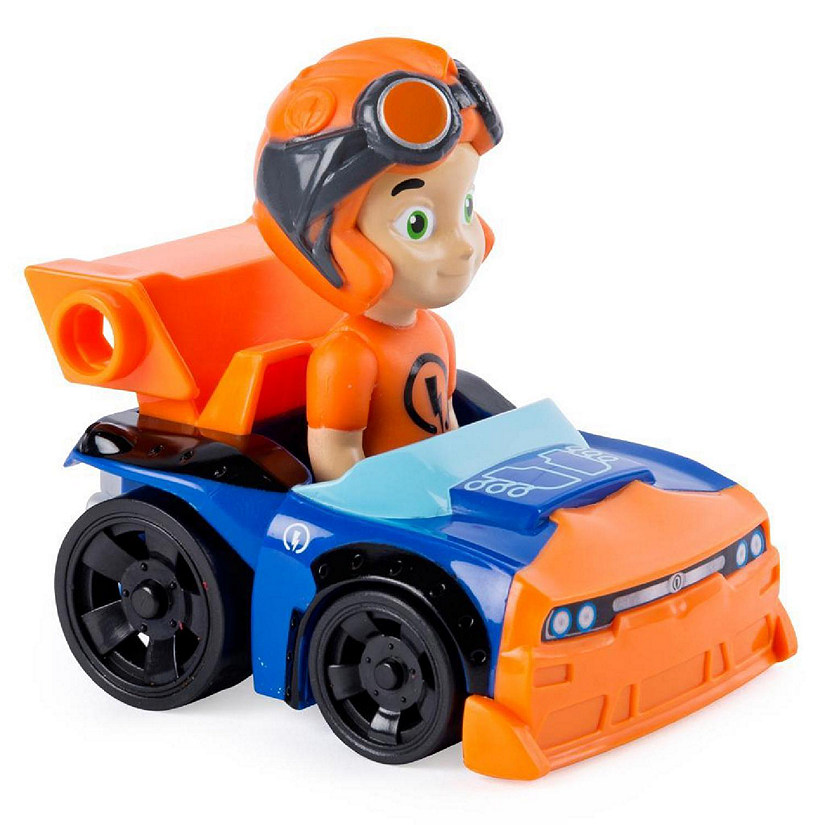Nickelodeon Rivets Rusty Racer Orange Car Collectible Kids Toy Spin ...