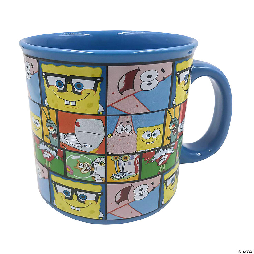 Nickelodeon<sup>&#174;</sup> SpongeBob SquarePants&#8482; Grid Ceramic Mug Image