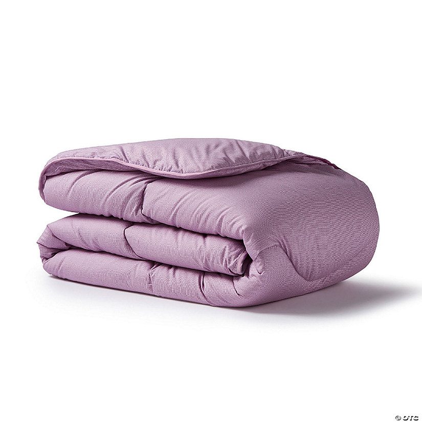 Night Lark - Linen Collection - All-In-One Duvet - Comforter Queen Size in Dust Pink Image