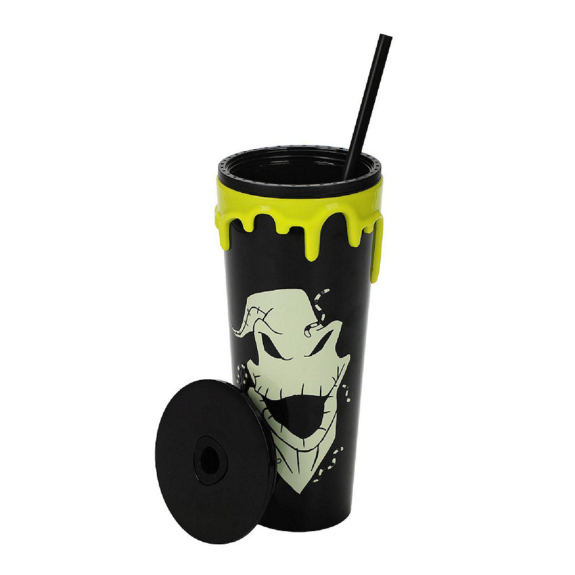 Nightmare Before Christmas Oogie Boogie Black 26 Oz Acrylic Drip Cup Image