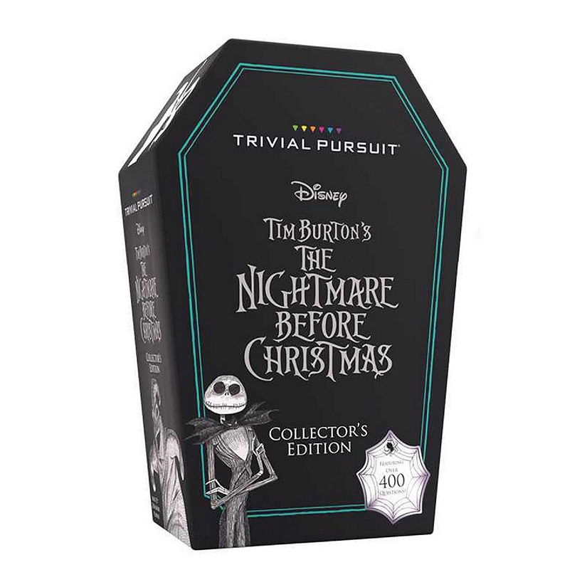Nightmare Before Christmas Trivial Pursuit Board Game  Travel Edition Image