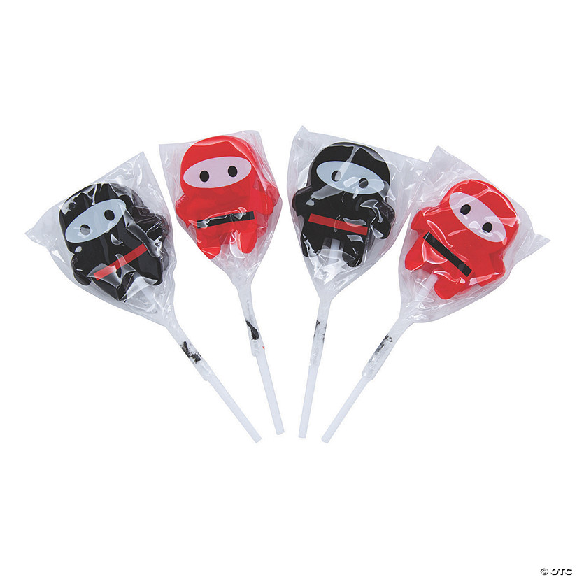 Ninja Character Lollipops - 12 Pc. Image