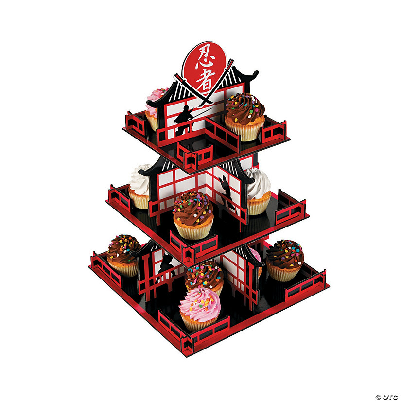 Ninja Cupcake Stand Image