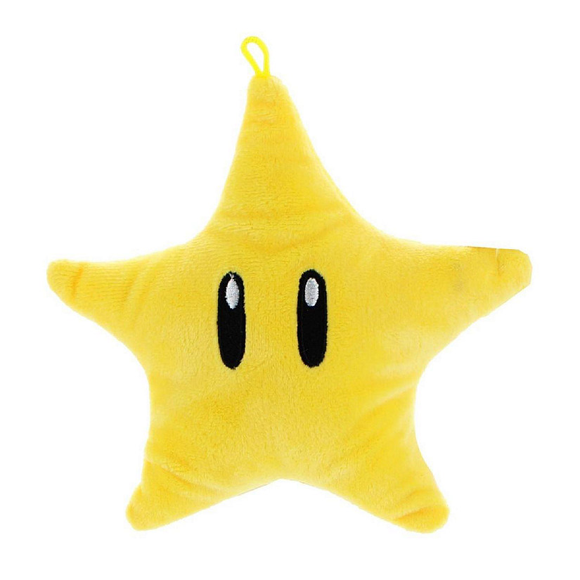 Nintendo Super Mario Icons 6" Plush: Super Star Image
