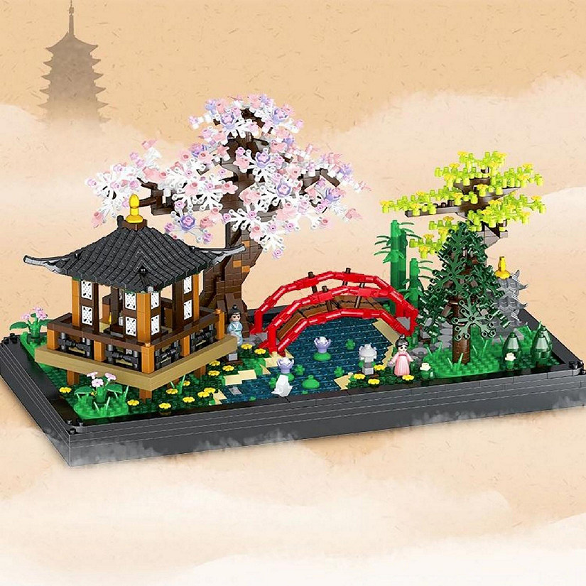 NoName Unique Mini Micro Bricks Building Blocks Garden with approx