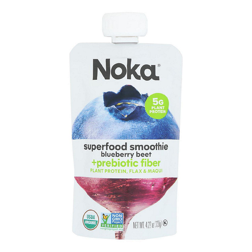 Noka Superfood Blueberry Beet Blend  - Case of 6 - 4.22 OZ Image