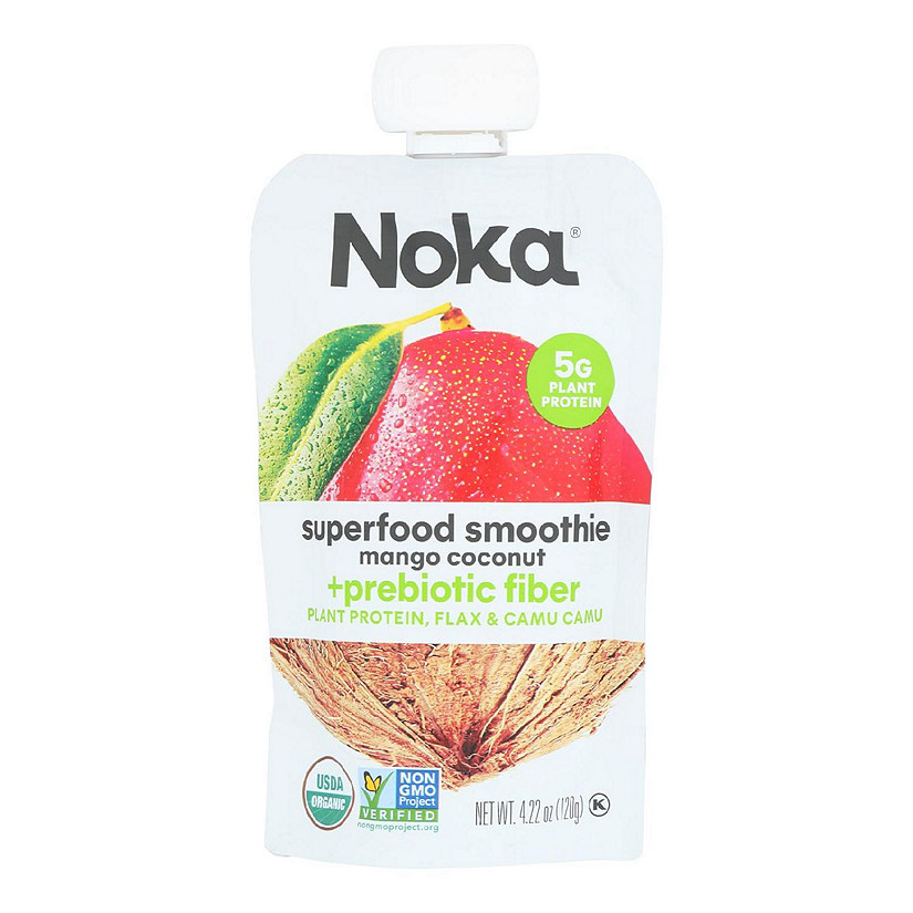 Noka Superfood Mango Coconut Blend  - Case of 6 - 4.22 OZ Image