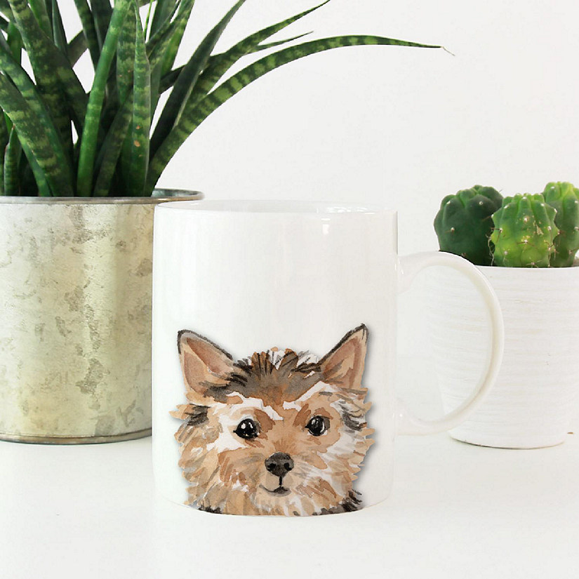 Norfolk Terrier Up Close Ceramic Mug Image