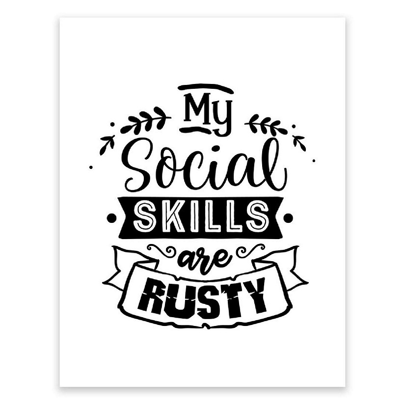 Normal People Scare Me 8.5x11in 1-Pack Image