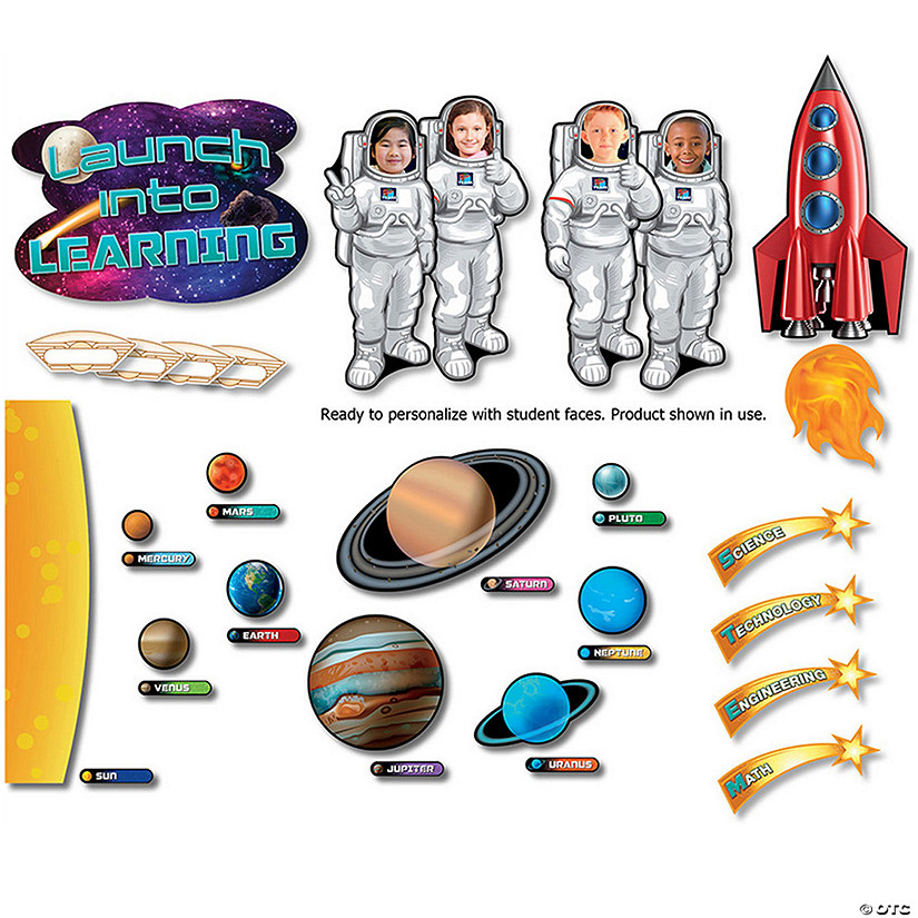 North Star Teacher Resources Launch Into Learning Bulletin Board Set Image
